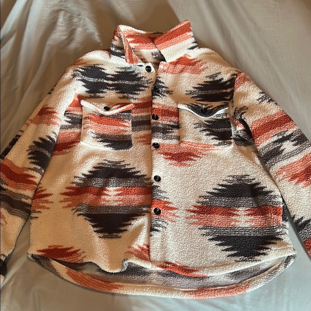 Zaful Multicolor Patterned Jacket - Picture 2 of 5